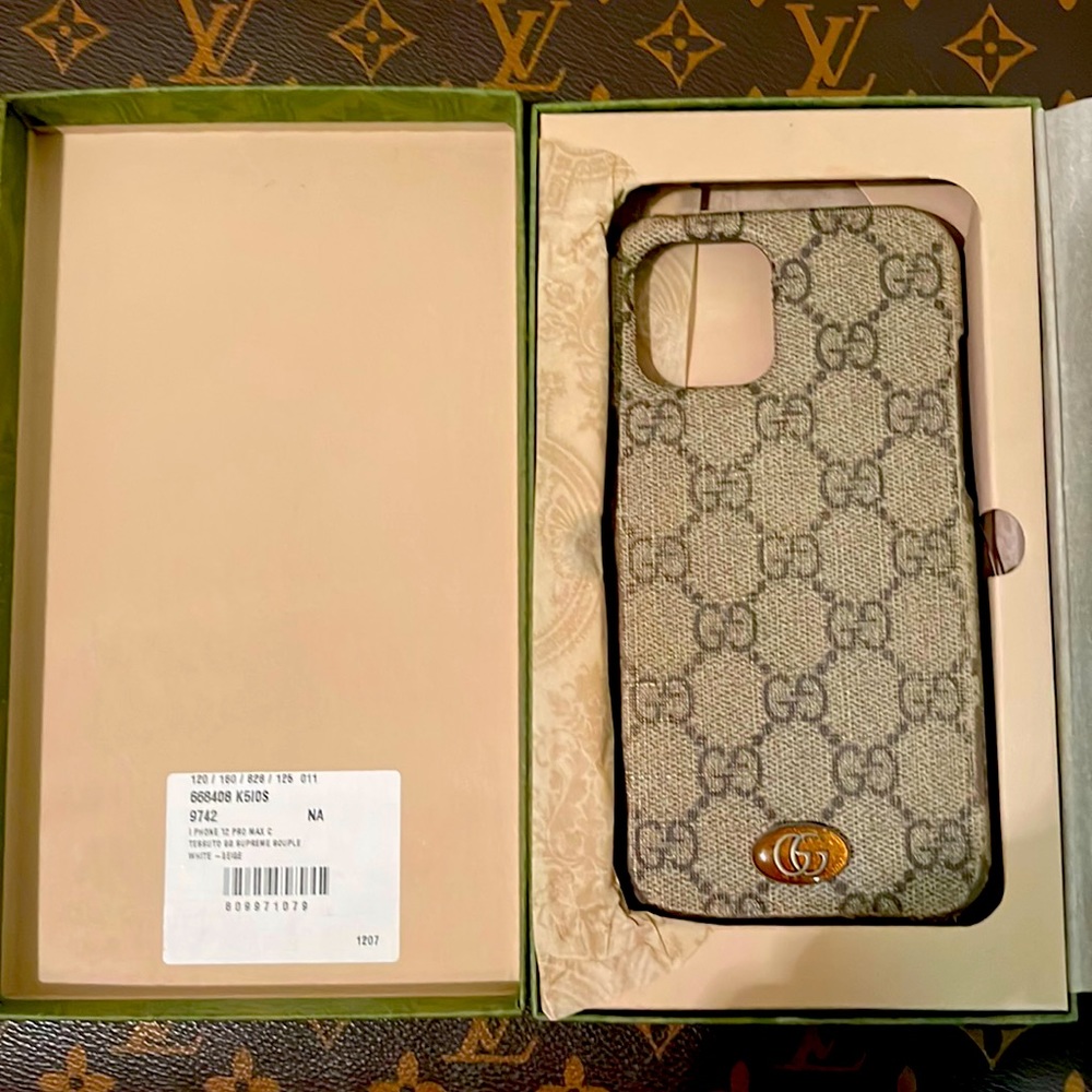 Gucci iPhone 12 pro max case